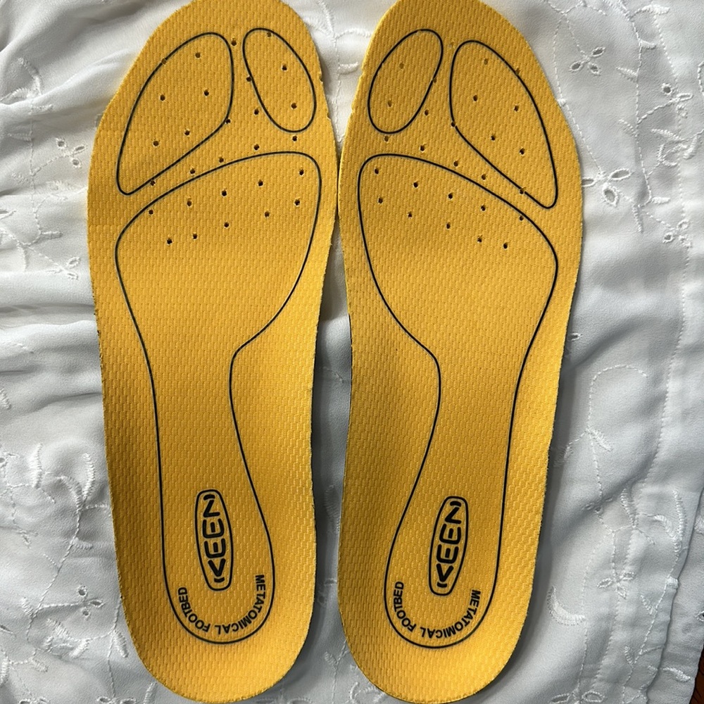 Keen NWOT cushion heel metatomical footbed inserts men’s 10.5